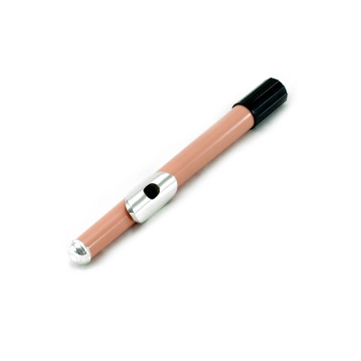 Sky C Flute with Lightweight Case, Cleaning Rod, Cloth, Joint Grease and Screw Driver - Velvet Pink/Silver Closed Hole   